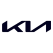 Red and White Kia Motors Logo